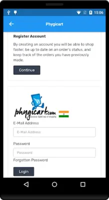 Phygicart android App screenshot 3